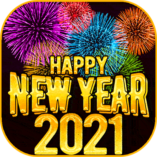 Happy New Year 2021 icon