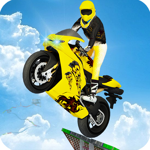 Extreme Bike stunts master 3D icon