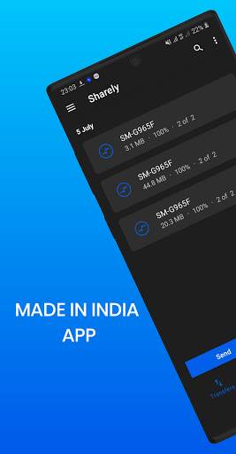 Sharely  - Share it Indian file sharing xender App screenshot 1