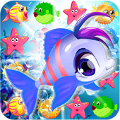 Mermaid Match 3 Puzzle Mania icon