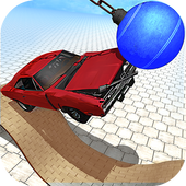 Realistic Beam Car Crash Simulator icon