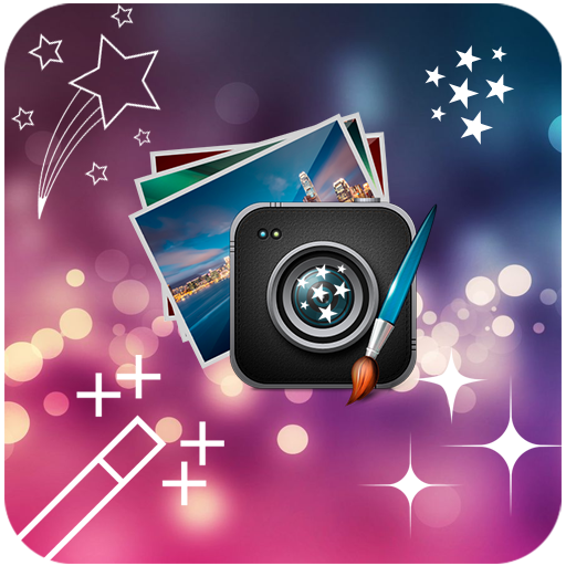 Glitter Photo Text Effect icon