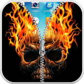 Skull Zipper Lock Screen icon
