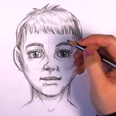 How to draw a face icon