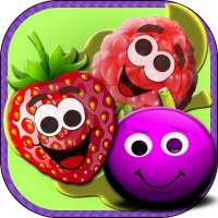 Berries Match Three, connect and crush fruits