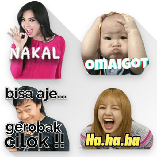 Stiker Wa Lucu WAStickerApps icon