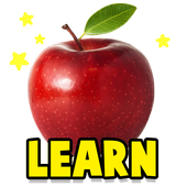 🍅 🍄🍊🍋🍐🍈Learn Fruits &amp; Vegeies🍓🍒🍏🍎🍇🍉🍍 icon