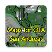 Maps for GTA San Andreas Free icon