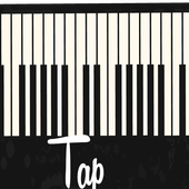piano tap icon