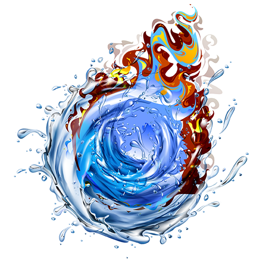 Water Ball Fire Surfer: 3D 2019 icon