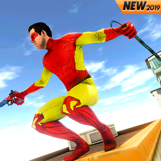 Super Rope Hero - Grand Gangster Mafia Crime City icon