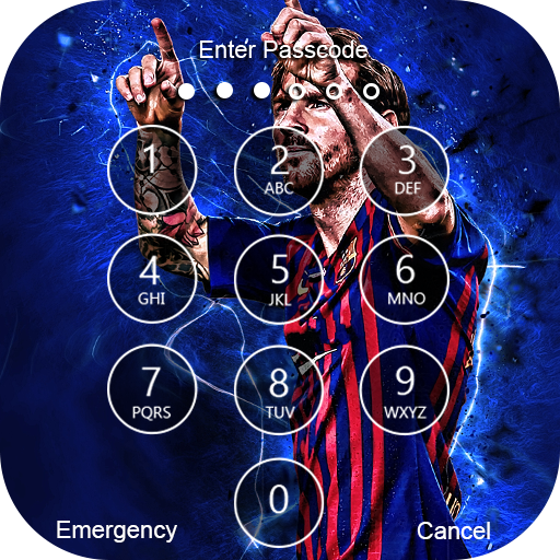 Lock Screen for Messi &amp; Wallpapers icon