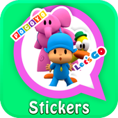 Pocoyo Aufkleber für WhatsApp | Cartoon WAStickers icon