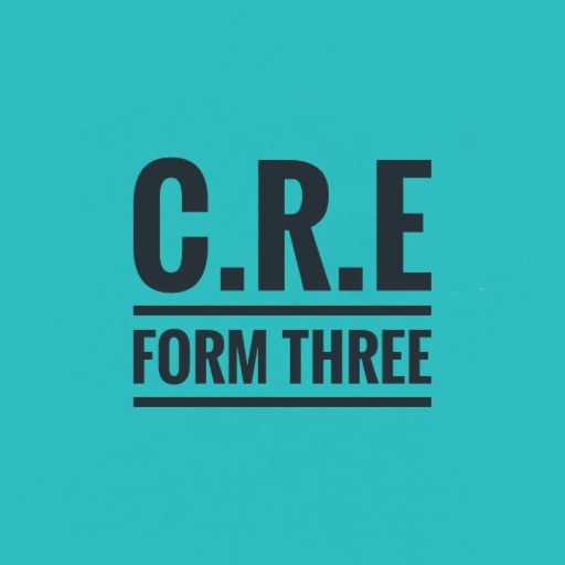 C.R.E FORM THREE NOTES icon