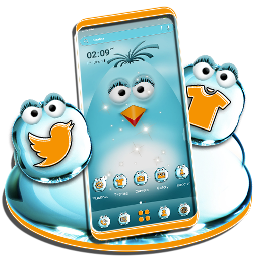 Cartoon Penguin Theme icon