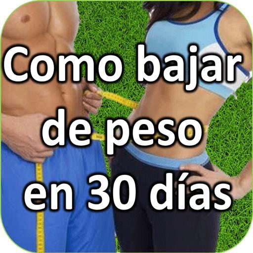 Como Bajar de Peso en 30 Días  Gratis icon