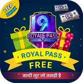 Free Royal Pass 9 & UC for PUBG