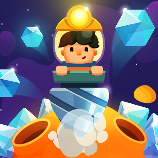 Space Exploration and Merge: Planet Drill Miner icon