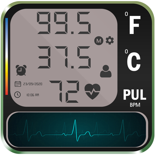 Body Temperature Thermometer :  Fever Log Records icon