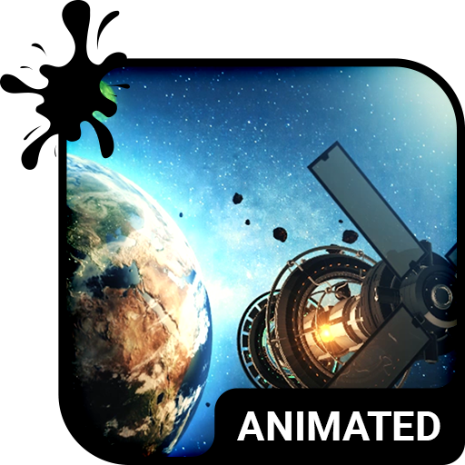 Satellite Animated Keyboard    आइकन