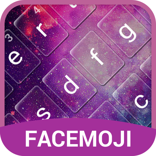 Glitter Galaxy Emoji Keyboard Theme for Instagram icon