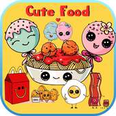 How to draw cute food characters on 9Apps