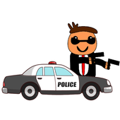 Police Catching Robbers for Kids icon