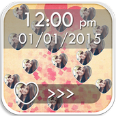 My Photo Raining Lock Screen icon