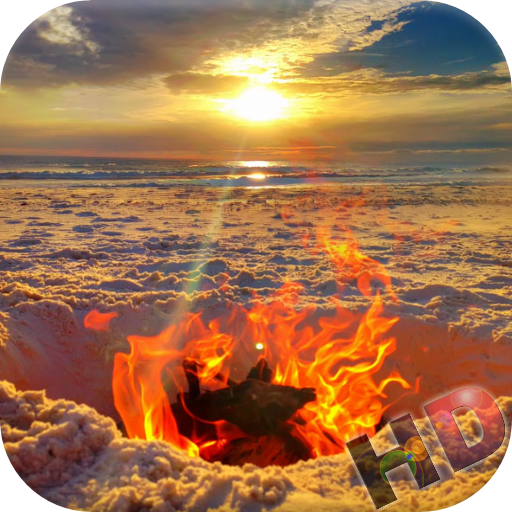 Bonfire Video Live Wallpaper icon