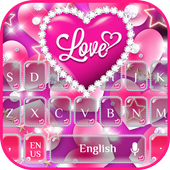 Pink Love keyboard icon