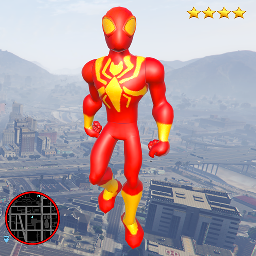 Iron Stickman Spider Rope Hero Gangstar City icon