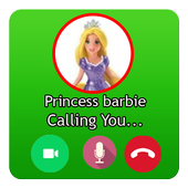 Call Prank Princess barbie icon