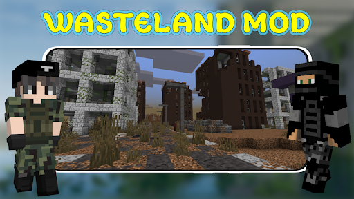 Wasteland Mod For Minecraft PE screenshot 1