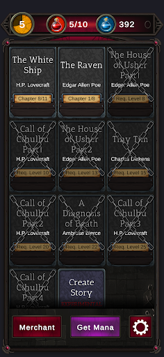 Gothic Crossword - Hero Story RPG screenshot 4