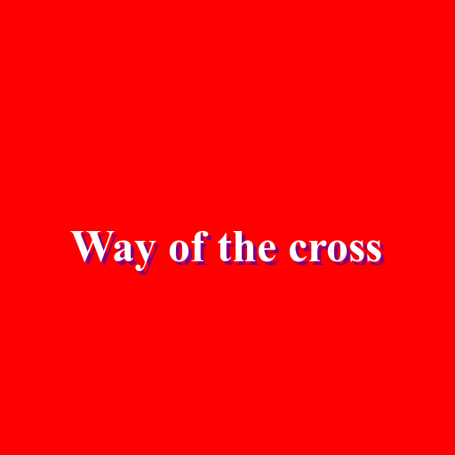 Way of the cross icon