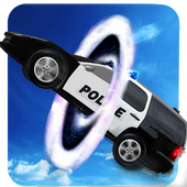 US Police Car Driving Crime City Transform Race 3D icon