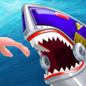 Robot Sea Shark Simulator icon