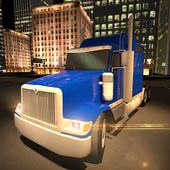Truck Trail Parking 3D icon