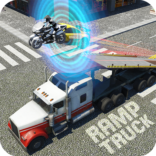 Car Transform Mega Ramp Truck Robot Transformation icon