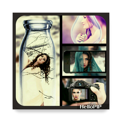 Hello PIP Photo Collage Editor أيقونة