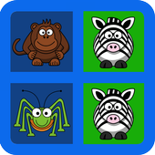 Memory Kids Game - Animals icon