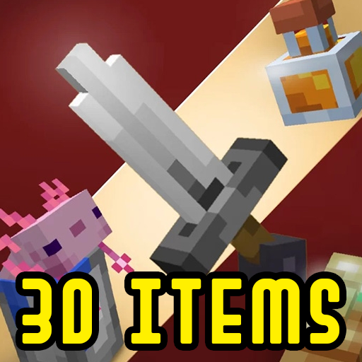 3d Items Mod for Minecraft PE icon