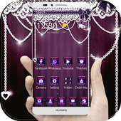 Theme Purple Kitty Pendants icon