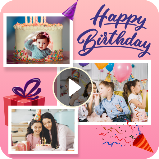 Birthday Video Maker icon