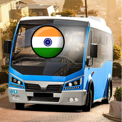 छोटा बस परिवहन सेवा बस सिम्युलेटर आइकन