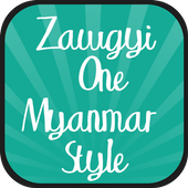 Zawgyi One Myanmar Style icon