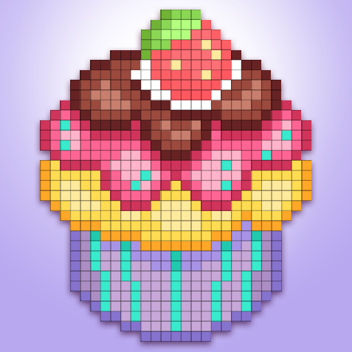 Happy Pixel Puzzle: Free Fun Coloring Logic Game icon