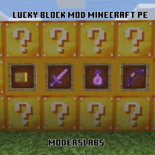 Lucky Block Mod Minecraft PE icon