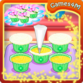 Easter Cupcakes Cooking Games icon