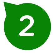 Two account for Whatsapp icon